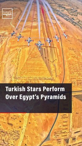 Turkish Stars Perform Over Egypt’s Pyramids