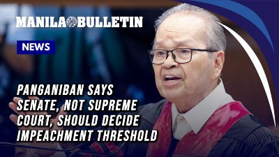 Panganiban says Senate, not Supreme Court, should decide impeachment threshold