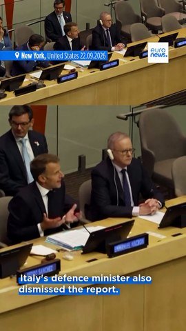 Macron denies CIA warned France of Russian drone attack