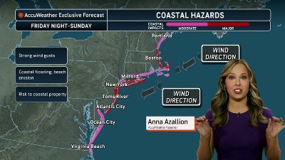 Mid-Atlantic and New England bracing for weekend nor'easter