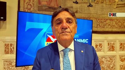 Nazaro Pagano, presidente Anmic, in occasione delle celebrazioni per il 70esimo anniversario della fondazione dell’ente