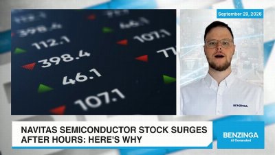 Navitas Stock Surges