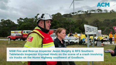 Hume Highway crash Goulburn