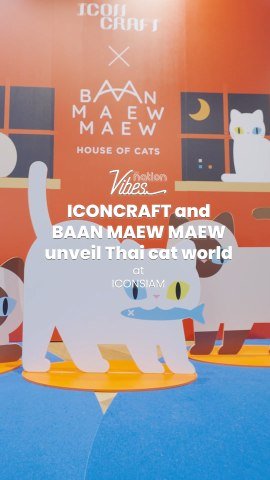 ICONCRAFT and BAAN MAEW MAEW unveil Thai cat world