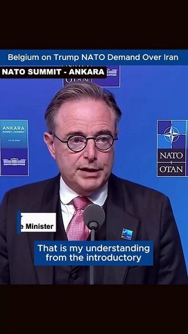 Belgium PM Explains Why NATO Didn't Join Trump's Iran Conflict