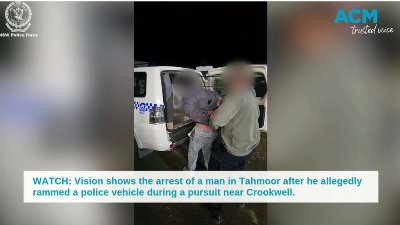 Man charged after police car allegedly rammed near Crookwell