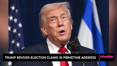 Trump Revives Election Claims In Primetime Address