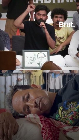 CJP's Abhijeet Dipke begins hunger strike...