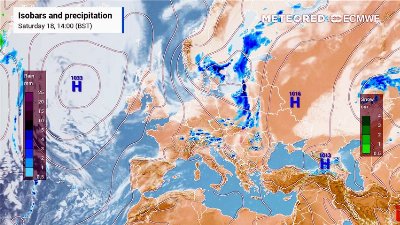 Cloudier skies and more seasonal temperatures back on the forecast for some