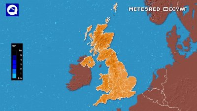 The rain continues avoiding UK