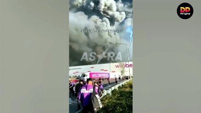 Caos en el centro logístico de Moscú: rusos huyen en pánico tras un masivo ataque con drones