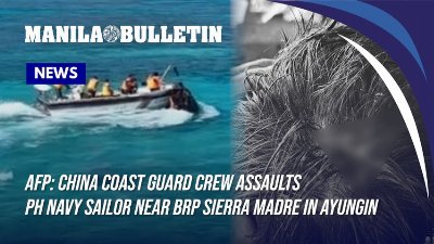 AFP: China Coast Guard crew assaults PH Navy sailor near BRP Sierra Madre in Ayungin