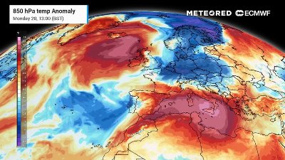 Cooler temperatures to start the week