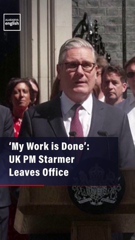 ‘My Work is Done’: UK PM Starmer Leaves Office