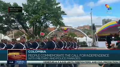 Colombia | People commemorate Call for Independence with military and police parades