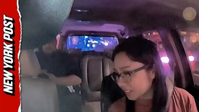 Dashcam captures tourist's shocking proposition to female taxi driver