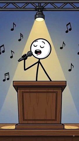 Stickman singing for us no worries