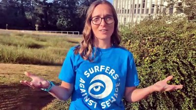 Chloe Flood from Surfers Against Sewage talks ahead of no confidence vote in South West Water