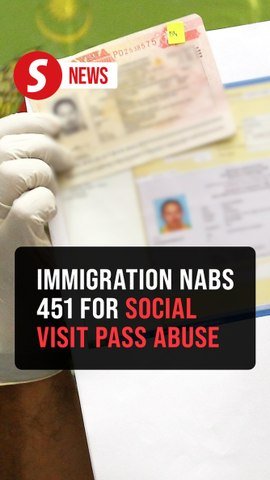 451 foreigners arrested for social visit pass abuse as of July 15, says Immigration DG