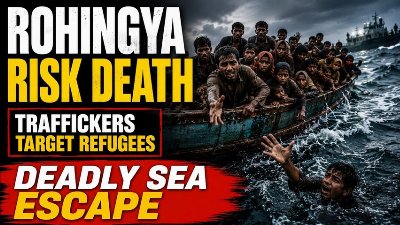 Rohingya Refugees Risk Death at Sea | Human Trafficking Crisis Explodes in Bangladesh | World News