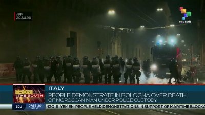 Italy | People demonstrate in Bologna over death of Moroccan man under police custody