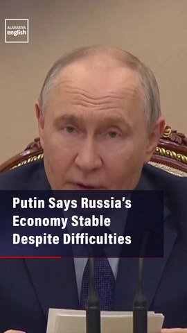 Putin: Russia’s Economy Stable Despite Fuel Market Difficulties