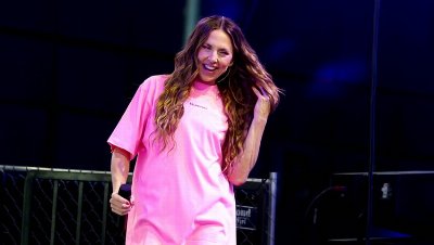 Mel C sports Spice Girls-inspired outfit at wedding to Chris Wingwall