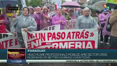 Paraguay | Health professionals mobilize for better working conditions