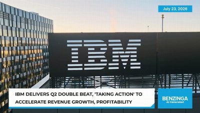 Take13IBM Shares Rise On Q2 BeatIBM Shares Rise On Q2 Beat