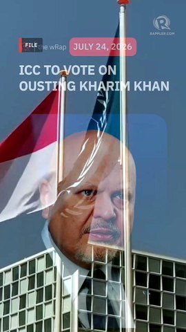 ICC members to vote on dismissing prosecutor Khan