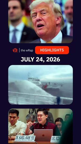 Today’s headlines: US tariffs, West Philippine Sea, Classroom shortage | The wRap | July 24, 2026