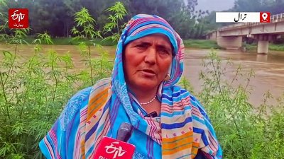 وادی میں مسلسل بارشوں سے معمولات زندگی درہم برہم، دریائے جہلم میں سطح آب بڑھنے سے لوگوں میں تشویش