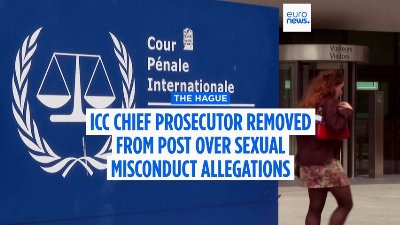 ICC chief prosecutor removed from post over sexual misconduct allegations