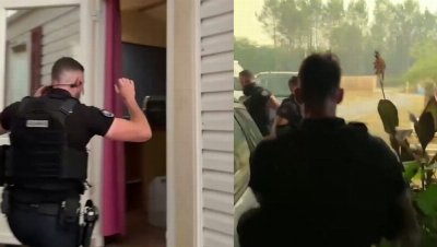 Police evacuate family as France wildfires rage: ‘Don’t take your belongings, just go’
