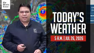 Today's Weather, 5 A.M. | Jul. 26, 2026