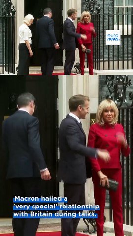 Macron and Burnham hail stronger UK-France ties at Downing Street talks
