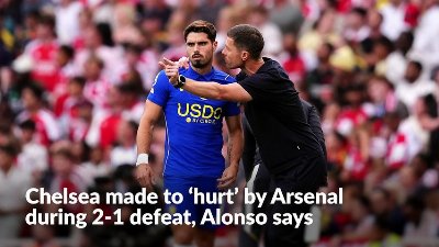 Xabi Alonso press conference after Arsenal 2-1 Chelsea