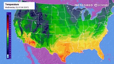 Much of the country cools off, but scorching heat still lingers in the Deep South.