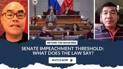 Senate Impeachment Threshold: What Does the Law Say?